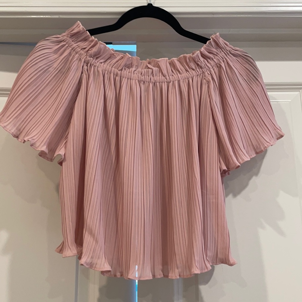 Off the shoulder top